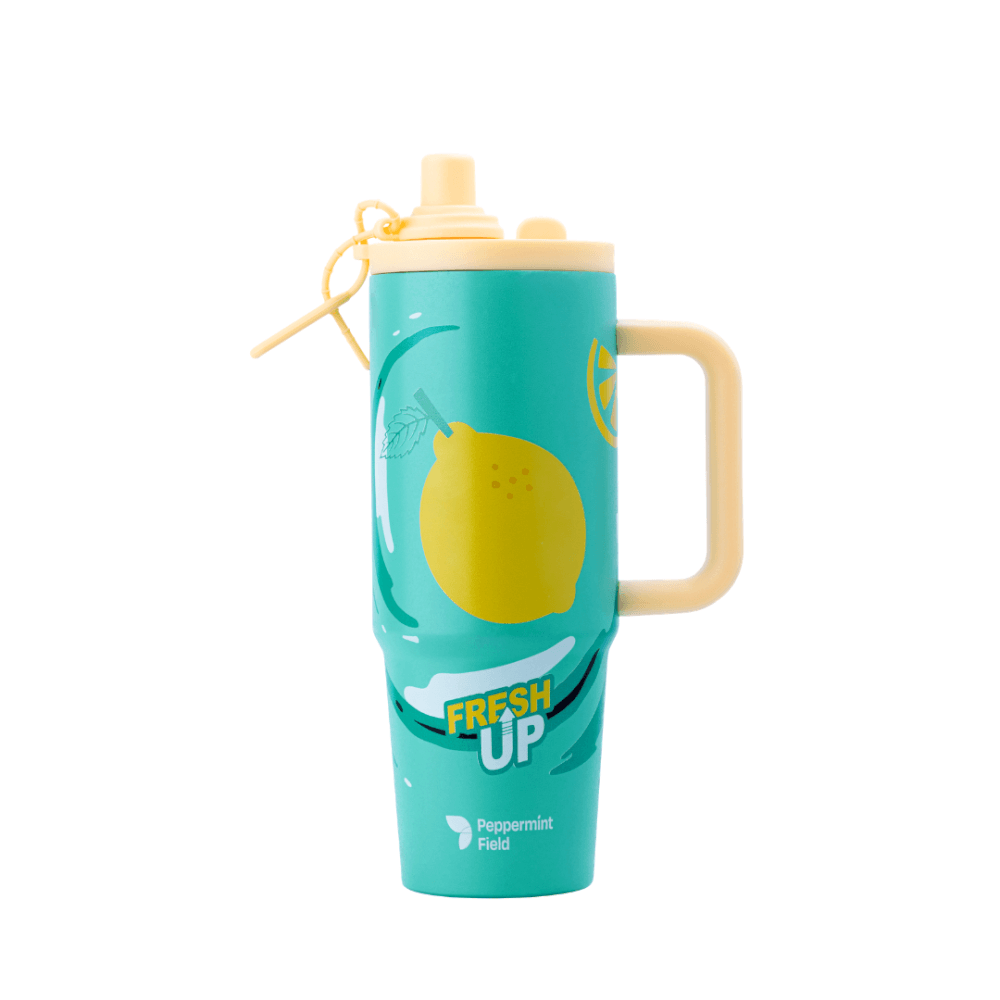PEPPERMINT FIELD LIMITED EDITION แก้วน้ำเก็บความเย็น ลาย FRESH UP ขนาด 900ML_0